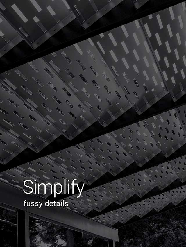 Simplify - Fussy Details