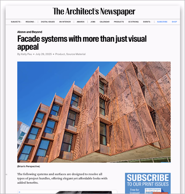 Architect’s Products